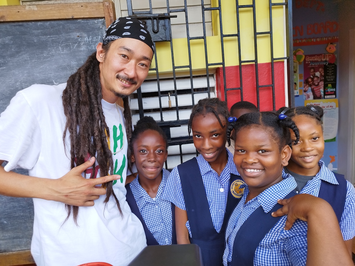 OGA from Jah Works × LINK UP JAJA企画 ジャマイカこども食堂 - LINK 